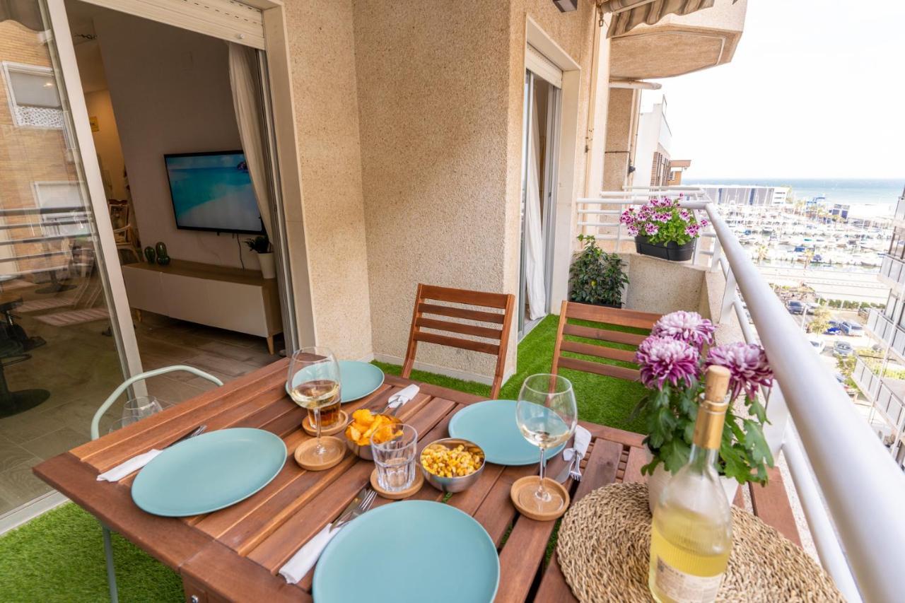 NUEVO a estrenar. Vistas al mar, terraza, ascensor Santa Pola Exterior foto