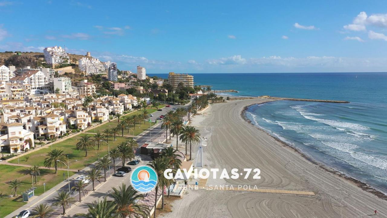 NUEVO a estrenar. Vistas al mar, terraza, ascensor Santa Pola Exterior foto